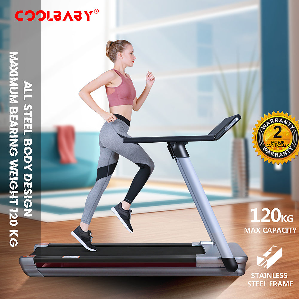 Fitness PBJ22 (4HP Peak) Motorised Treadmill for Home Use 10.1"Color Screen, With Wifi | Speed Range1-15 Km