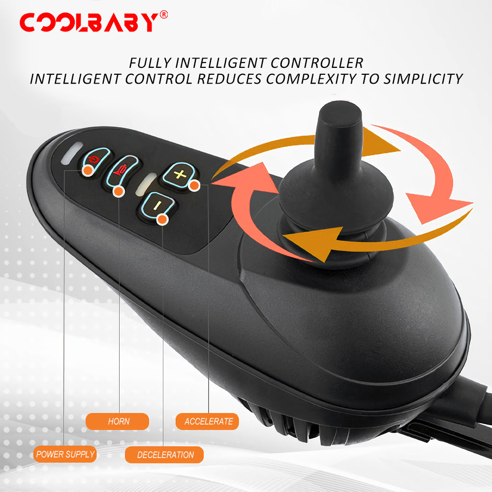 Electric Wheelchair Heavy Duty Foldable Electric Wheelchairs 52cm Widen Seat For Adults And Seniors