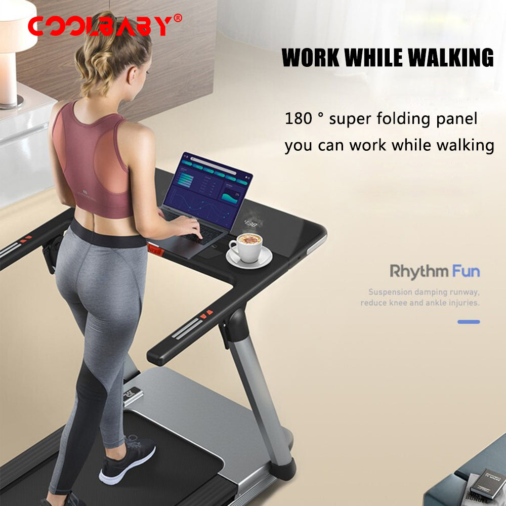 Fitness PBJ22 (4HP Peak) Motorised Treadmill for Home Use 10.1"Color Screen, With Wifi | Speed Range1-15 Km