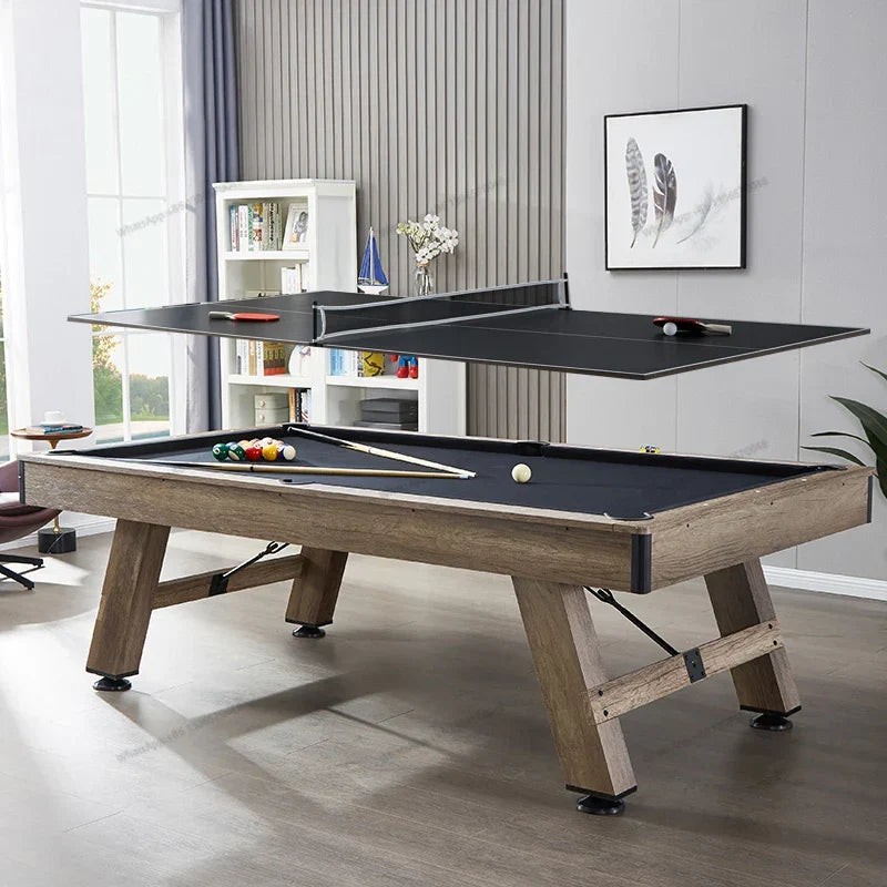 Luxury 3 in 1 Pool table 8ft Plus Household table tennis + Meeting and Dining Table Multi functional