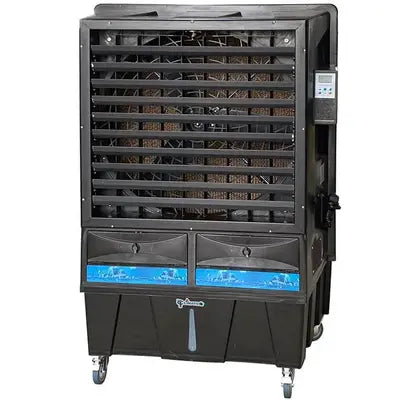 High Cooling Capacity Air Cooler for Villas & Majlis CM-23000 D Black Evaporative Air Cooler with Utility Box