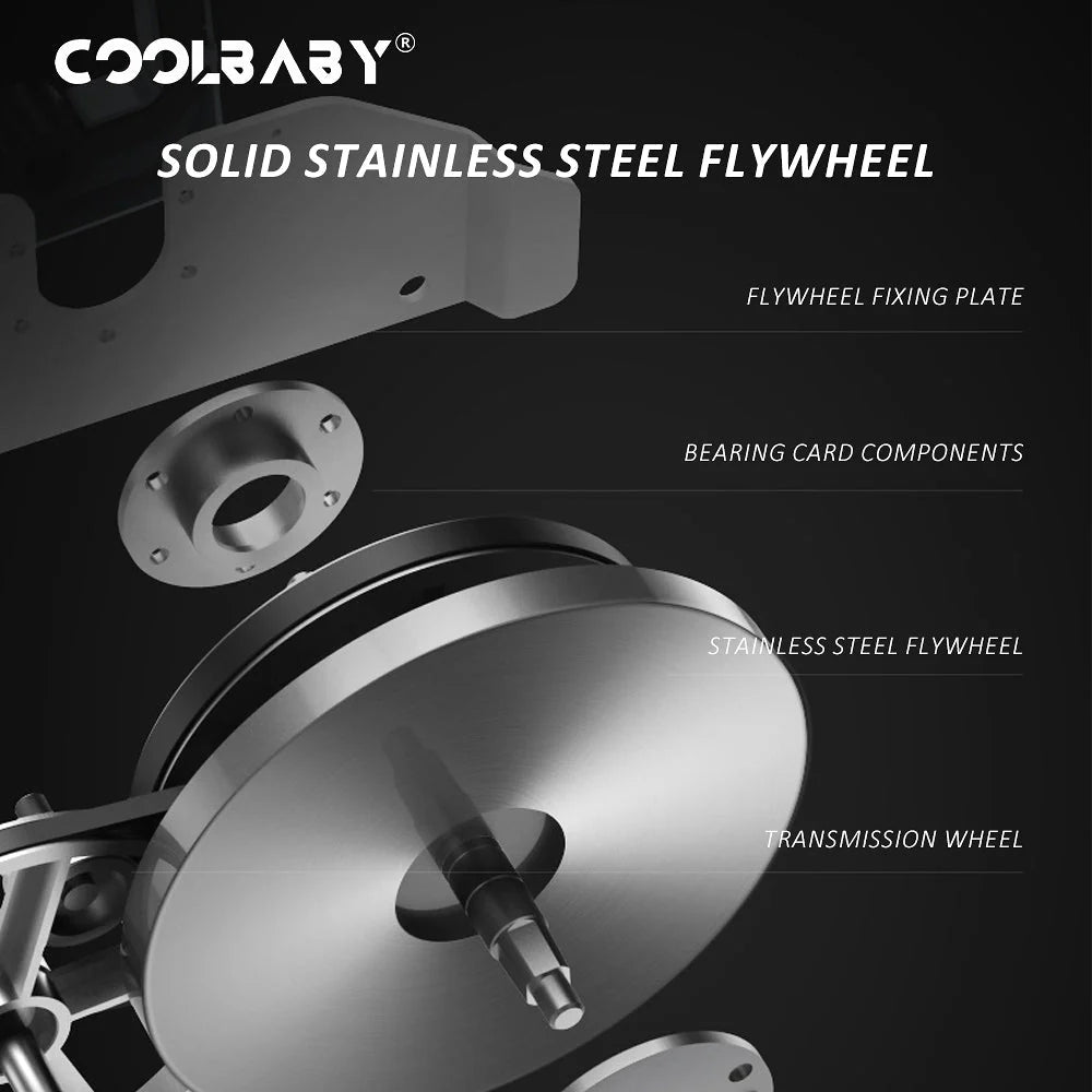 COOLBABY Exercise Bike with Desk,Home Office Fitnessbike,8-Level Magnetic Resistance,Foldable Base,LCD Monitor, Max 120 KG,LZM-JSC04