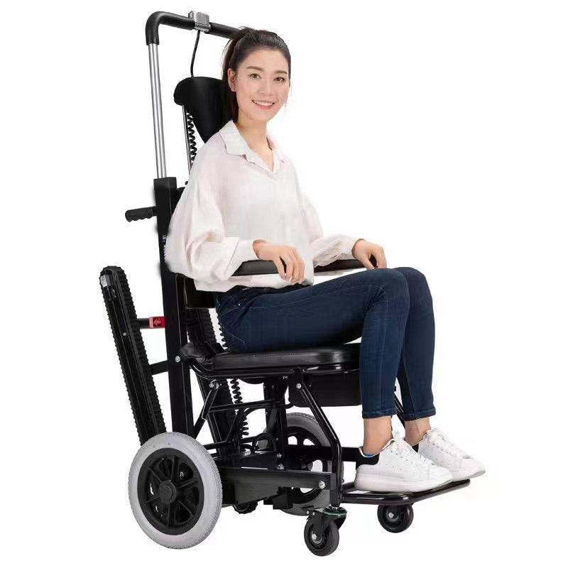 Electric Powered Stair Climbing Wheelchair Stair Wheel Chair for Disabled
