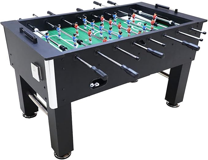 Foosball Table Game – Standard Size Fun, Multi Person Table Soccer Adults, Families