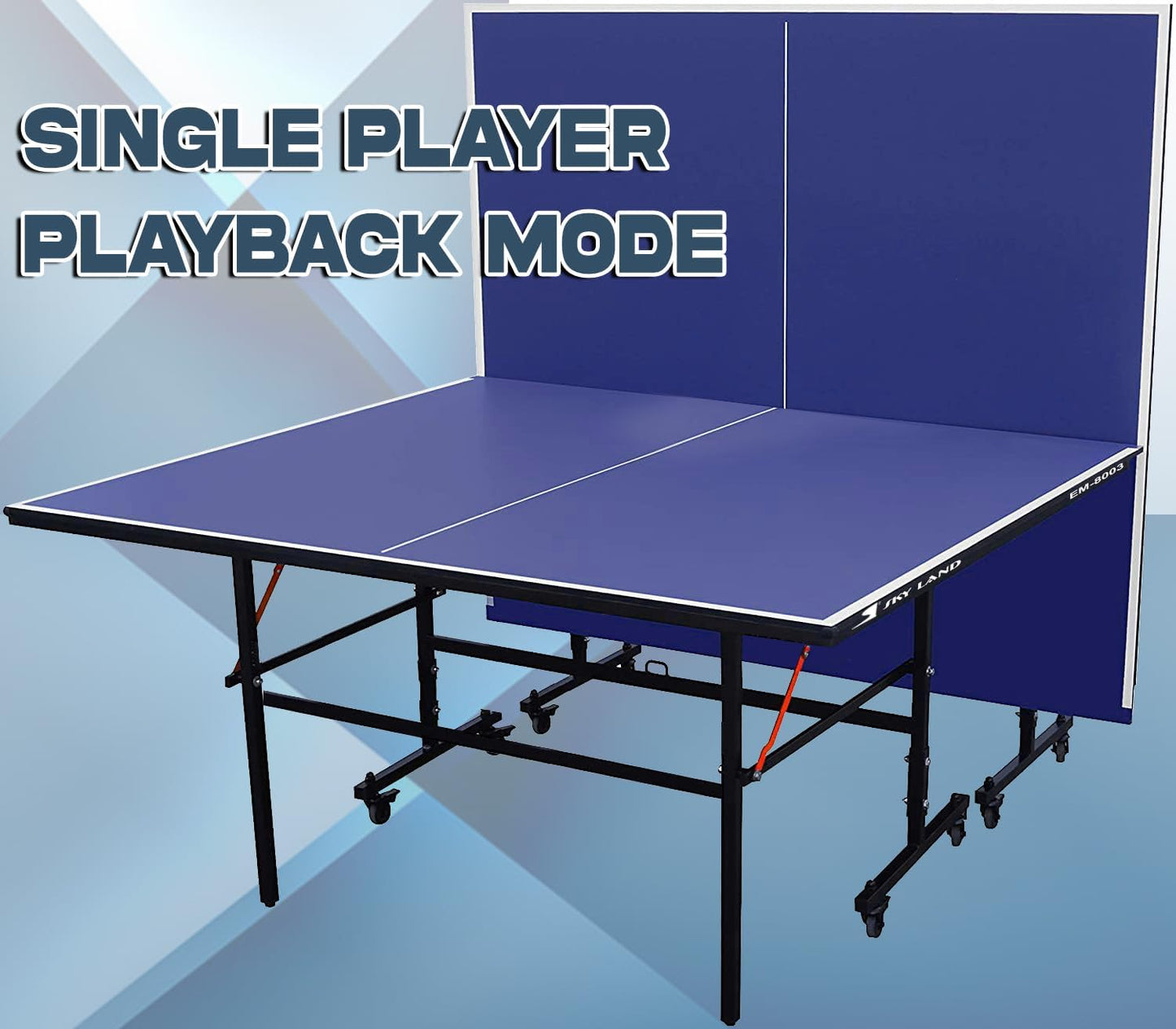 Table Tennis Table Professional Size Foldable Tennis Table Movable TT Table