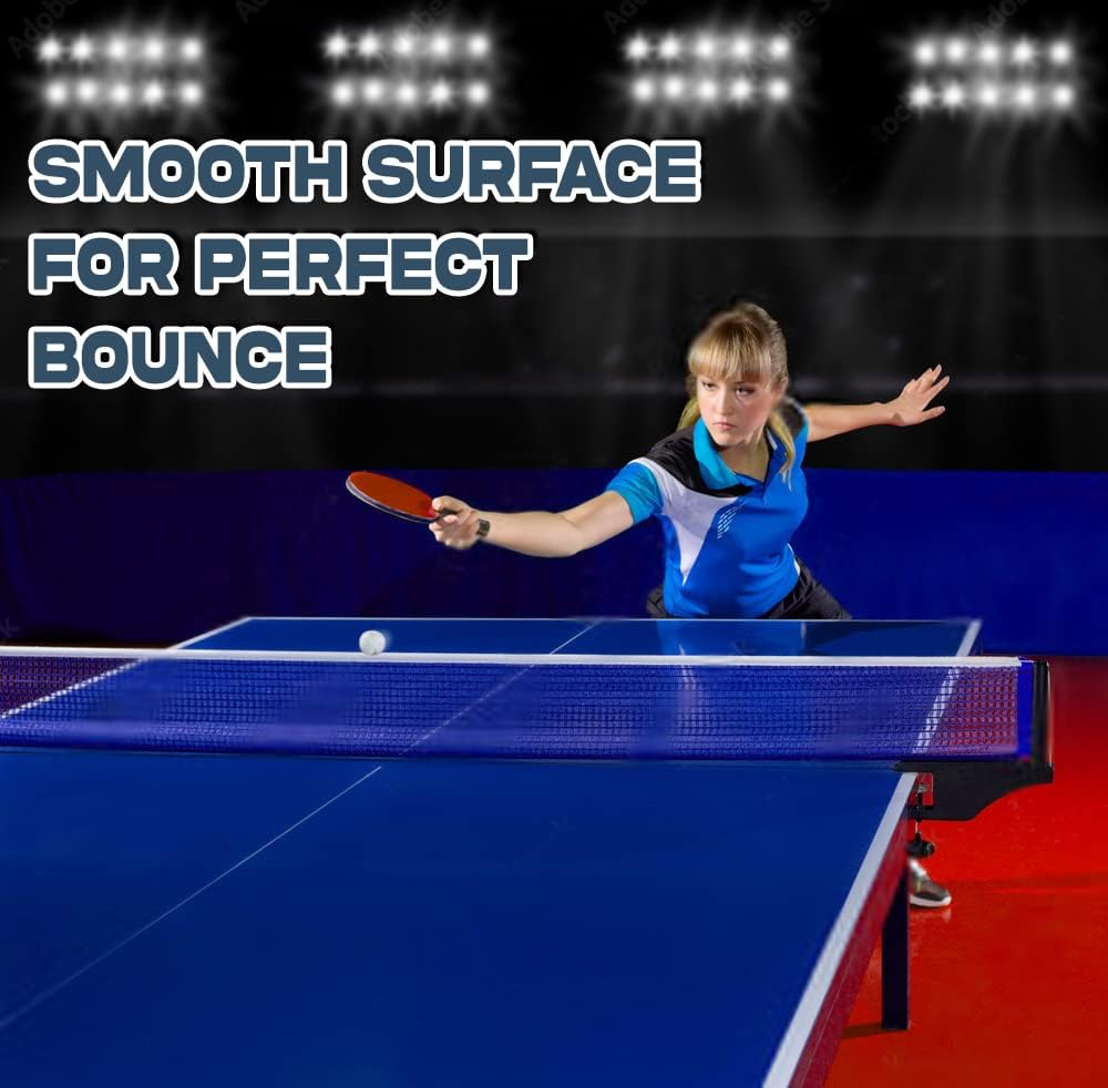 Table Tennis Table Professional Size Foldable Tennis Table Movable TT Table