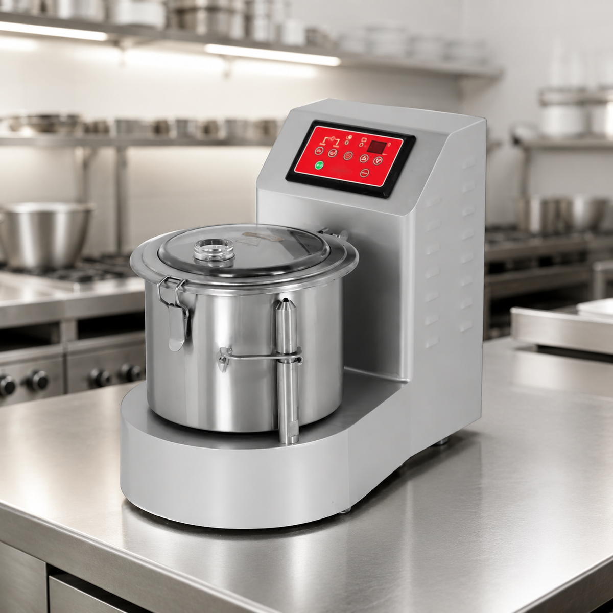 SD.15 Cutter Mixer 15L Commercial Food Processor – 2-Speed Stainless Steel | Made in Turkey