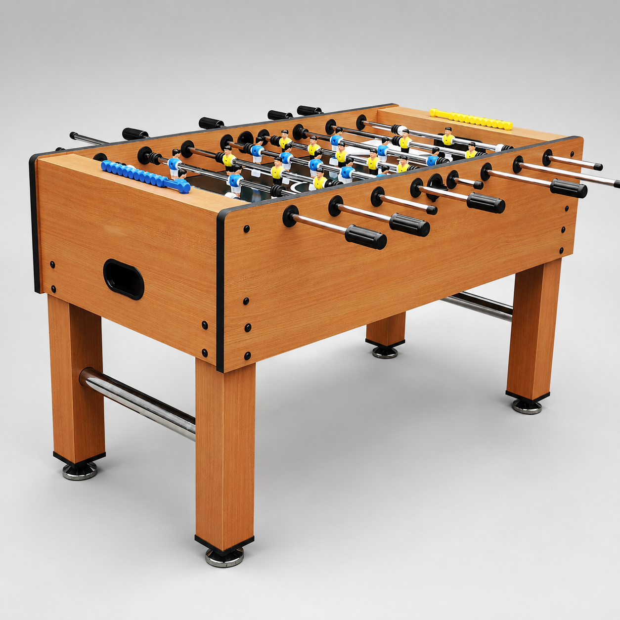 Wooden Soccer Table 5FT GF016-WOOD MDF Foosball Table with Telescopic Rods