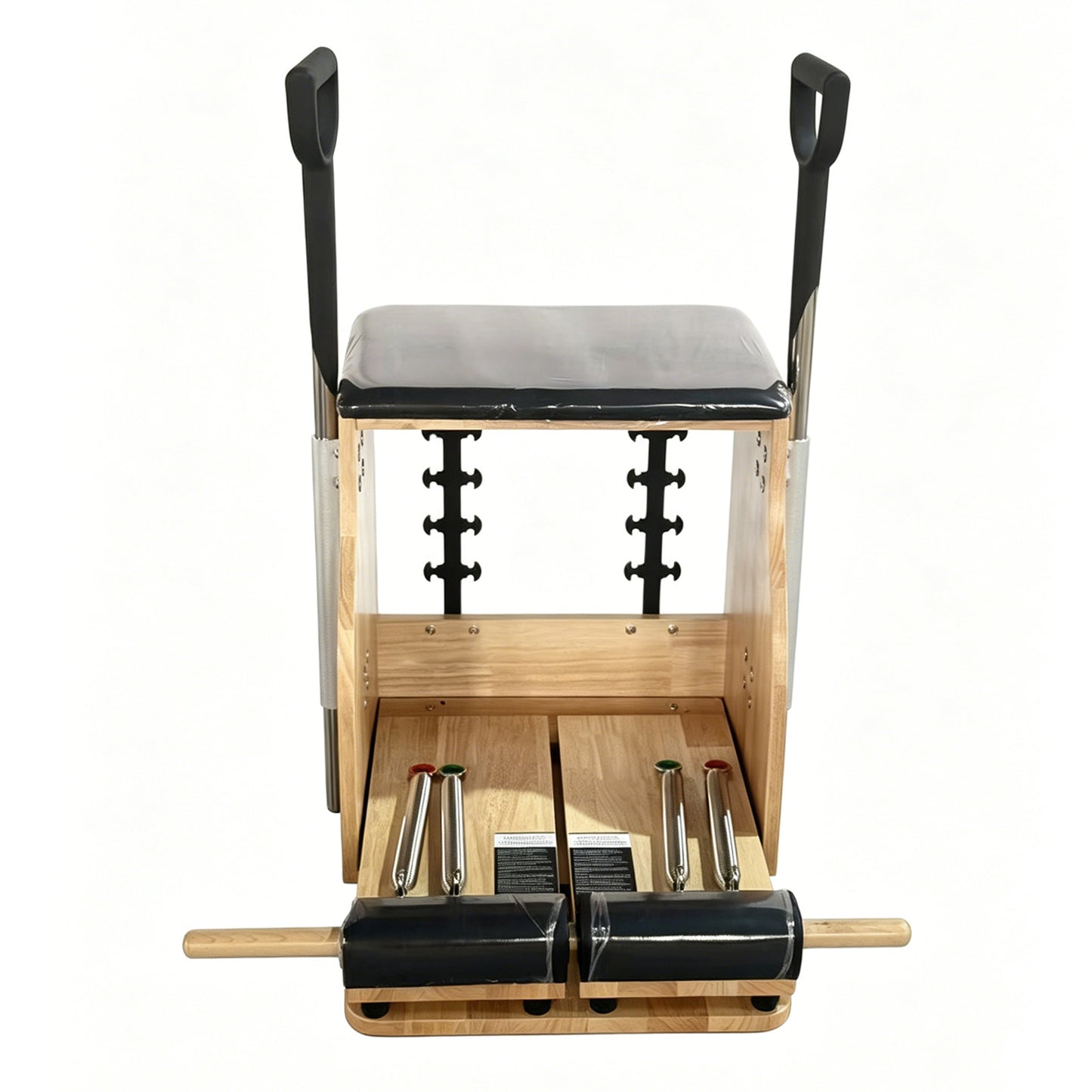 Yoga Pilates Reformer Machine Equipment Fitness Combo Stability Chair Wood Pilates Chair Wunda Chair Stable Chair Balance Trainer