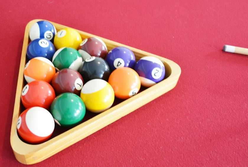 8-3 Pro Billiard Table TE-8-3 with Maple Wood Frame, Natural Slate & K55 Cushions