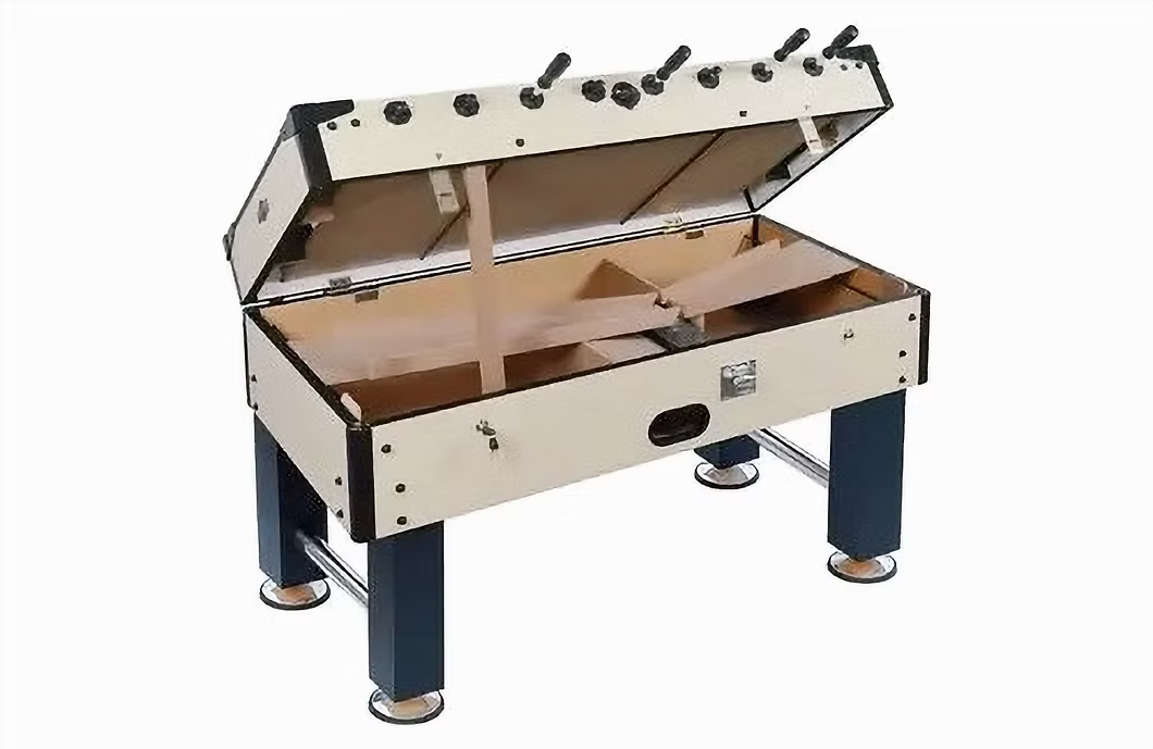 Coin-Operated Foosball Table Premium Foosball Table for Competitive and Recreational Play with Durable Construction