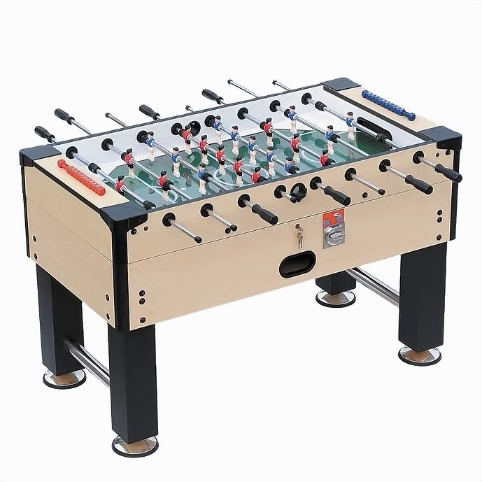 Coin-Operated Foosball Table Premium Foosball Table for Competitive and Recreational Play with Durable Construction