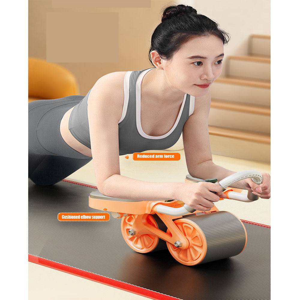 COOLBABY JFQ03 Plank Abdominal Wheel, Ab Roller Wheel With Elbow Support ,Equipment For Abdominal & Core Strength, Ab Workout-JFQ - COOL BABY