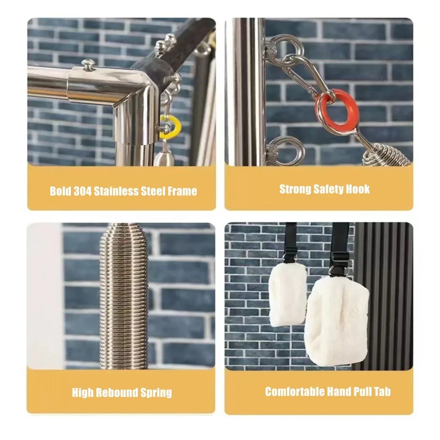 Oak Rubber Wood Pilates Cadillac Reformer Trapeze Table Solid Wood Pilates Cadillac