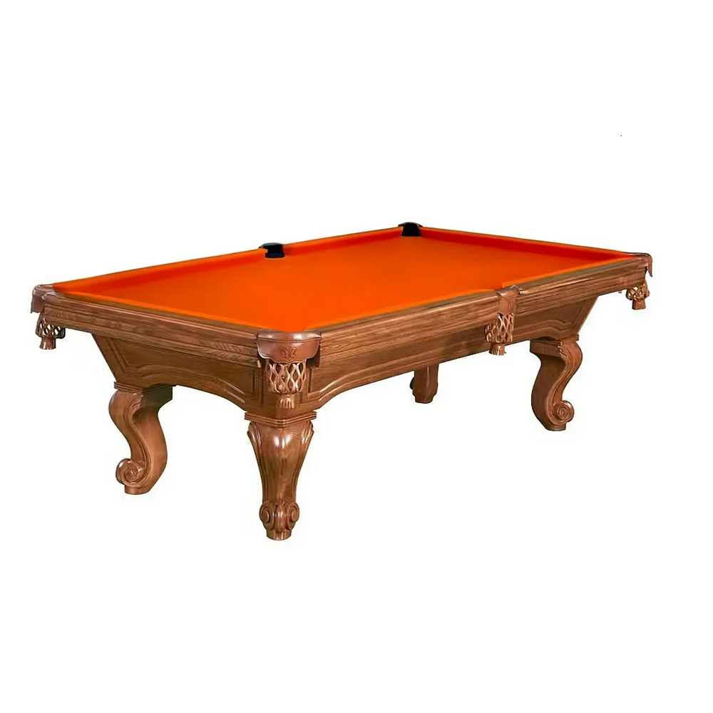 8-3 Pro Billiard Table TE-8-3 with Maple Wood Frame, Natural Slate & K55 Cushions