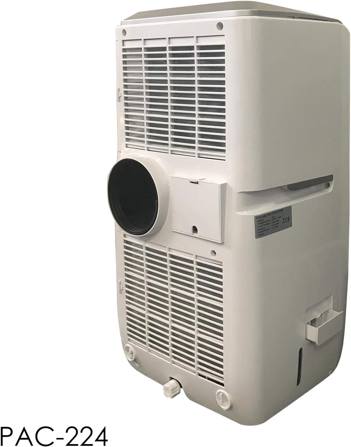 Crownline Portable Air Conditioner, White, 418 x 415 x 790 mm, PAC-224