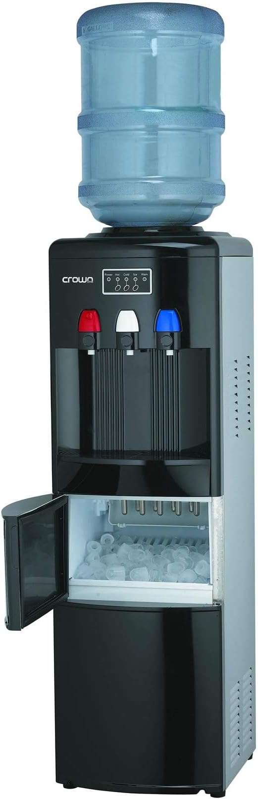 Crownline WD-232 Top Loading Water Dispenser | Hot,Cold,Normal | Ice Maker | Capacity 12kg/24Hrs - COOLBABY
