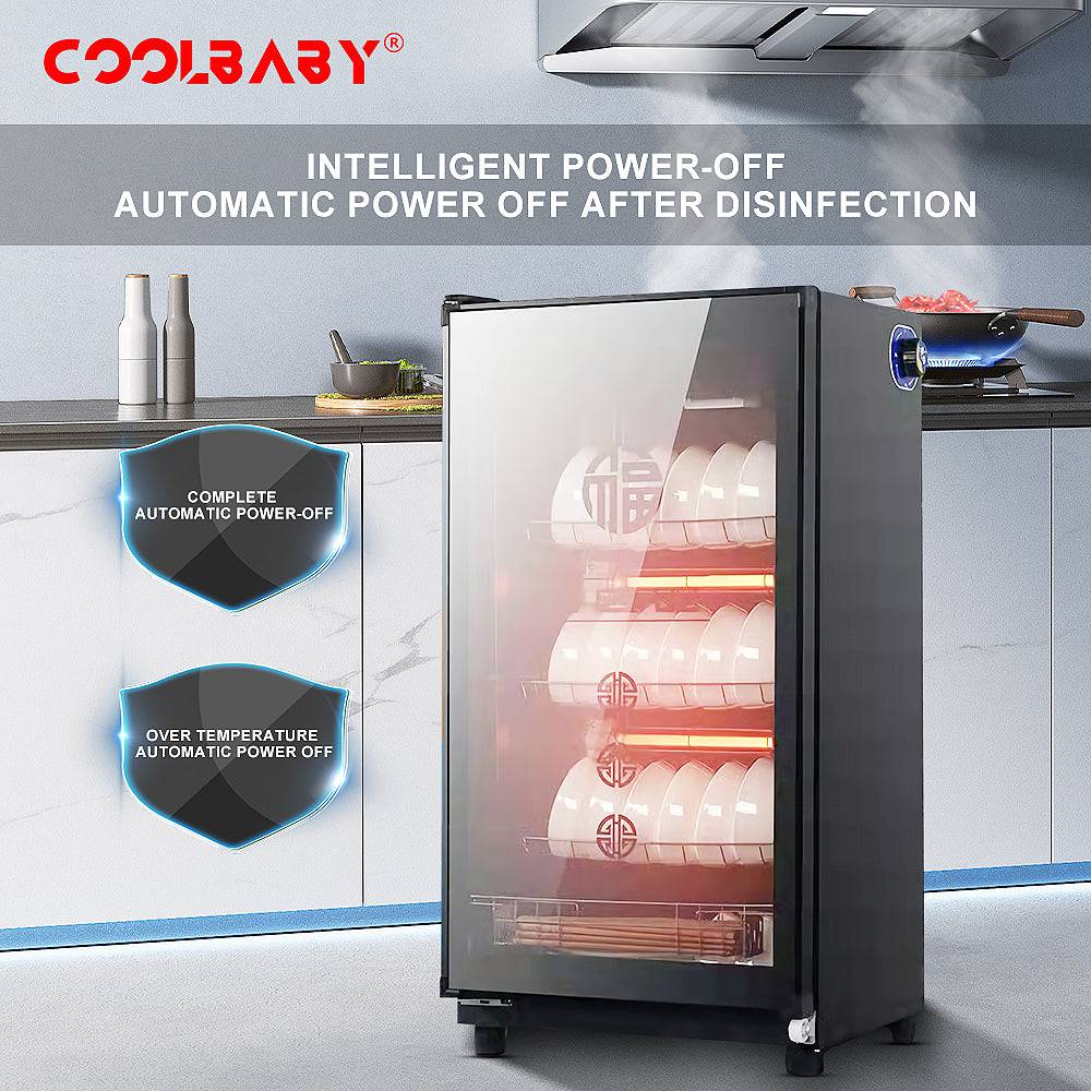 COOLBABY 158L Intelligent Infrared Disinfection Cabinet - COOLBABY