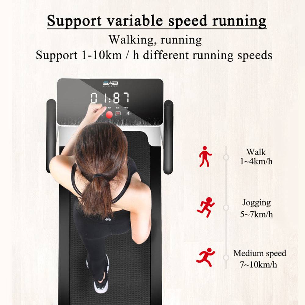 COOLBABY PBJ04: Professional 3.5HP Electric Treadmill for Home Cardio and Gym Workouts - High-Quality, Foldable, and Shock-Absorbent - COOL BABY