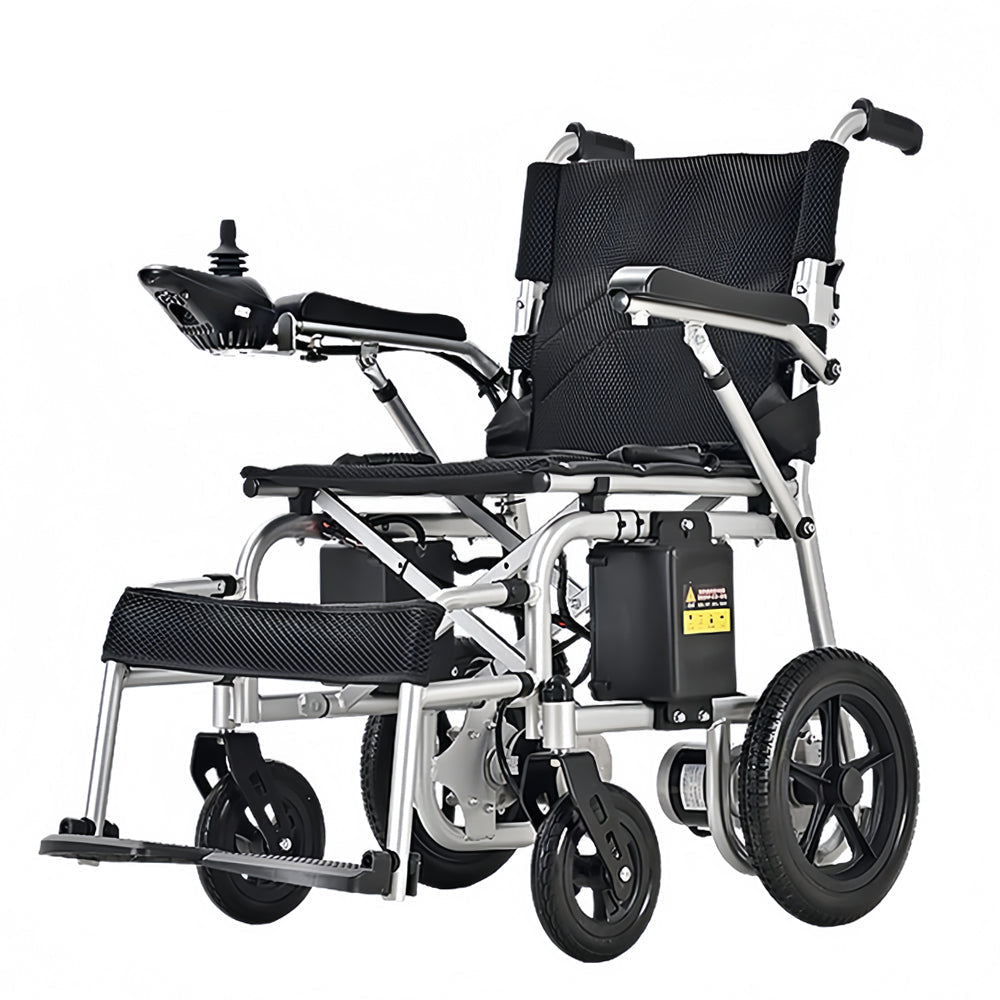 Electric Wheelchairs for Adults, Foldable Lightweight Power Wheelchair, 200W*2 Dual Motors, 15 Miles Longer Range