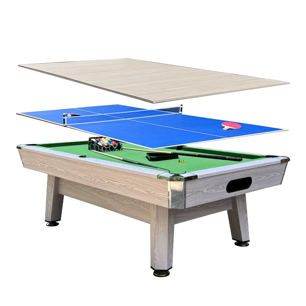 High-End 8 FT Pool Tables Billiards Table Tennis Custom Adult Three-in-One Multifunctional Home Game Slate for Pool Billiards