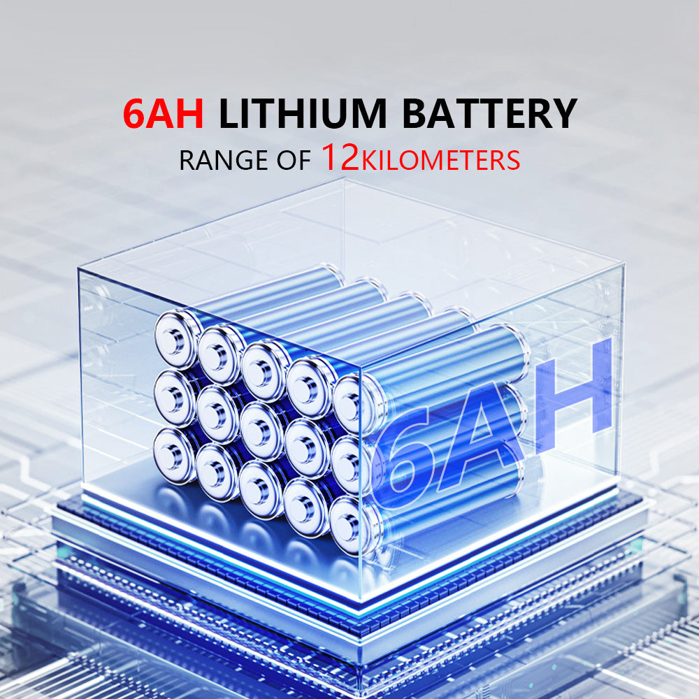 Electric Wheelchair for Adults & Seniors - Ultra-Light Aluminum Frame, 3-Second Folding, 220 lbs Weight Capacity - Ergonomic Comfort Seat