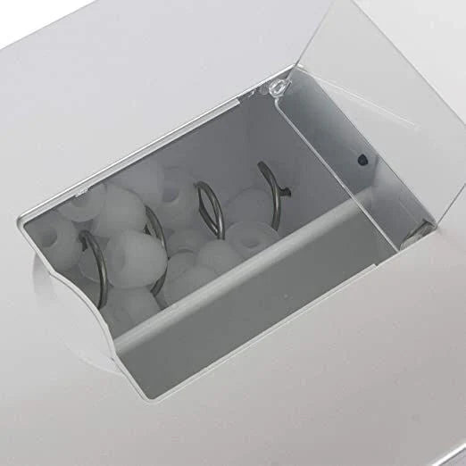 3-in-1 Countertop Ice Maker & Cold Water Dispenser – 15KG/Day, 2L Tank, Silver