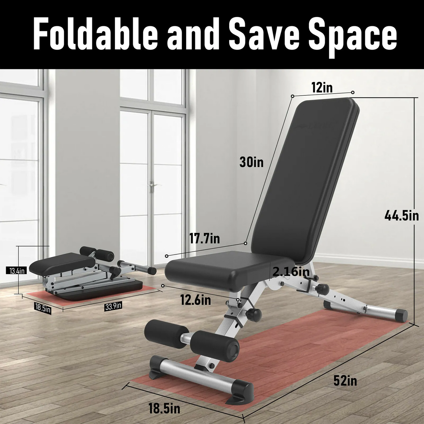 YLJSD Adjustable Utility Bench