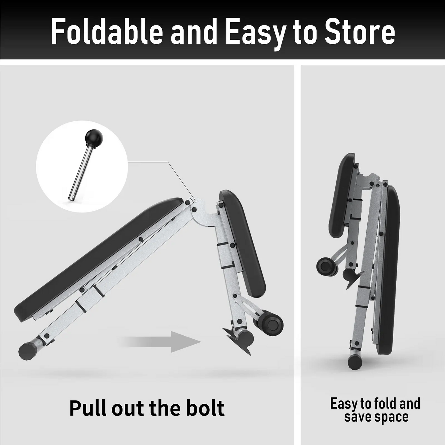 YLJSD Adjustable Utility Bench