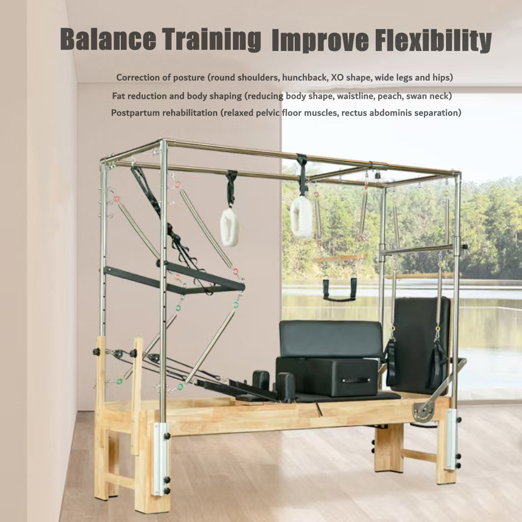 COOLBABY GS-GJC03 Home And Gym Exercise Equipment 3 in 1 Pilates Fitness Bed