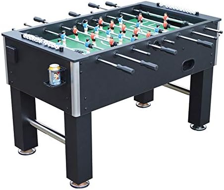 Foosball Table Game – Standard Size Fun, Multi Person Table Soccer Adults, Families