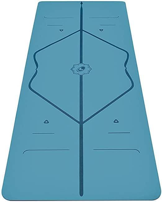 COOLBABY Yoga Mat - The World's Best Eco-Friendly, Non Slip Yoga Mat With The ORIGINAL Unique Alignment Marker System Thick, Comfortable Yoga Mat for Home, Gym & Outdoor, 183 x 68 x 5mm - COOL BABY