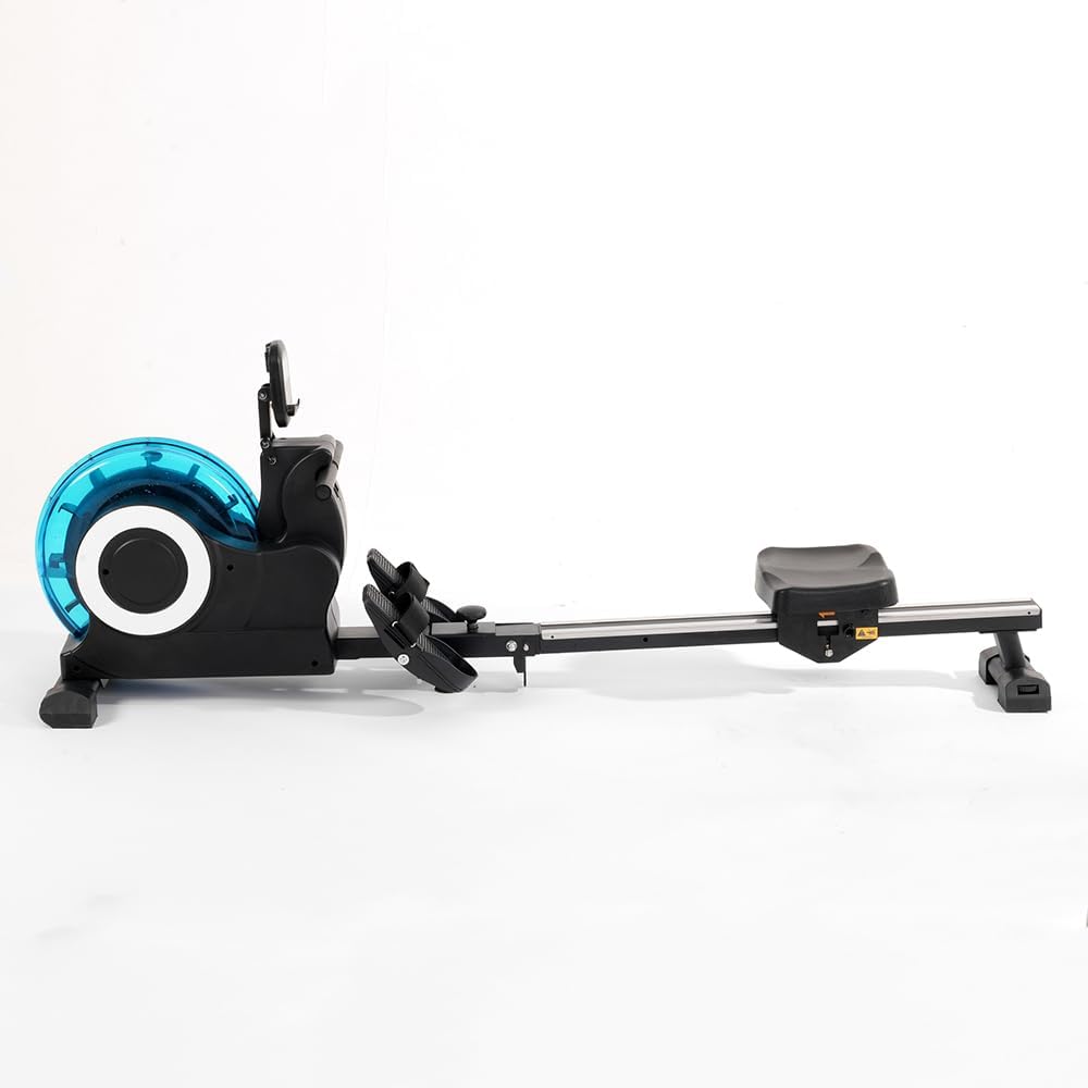 COOLBABY Water Rowing Machine - Sports Foldable Rowing Machine for Home and Office, Max Load 110 KG