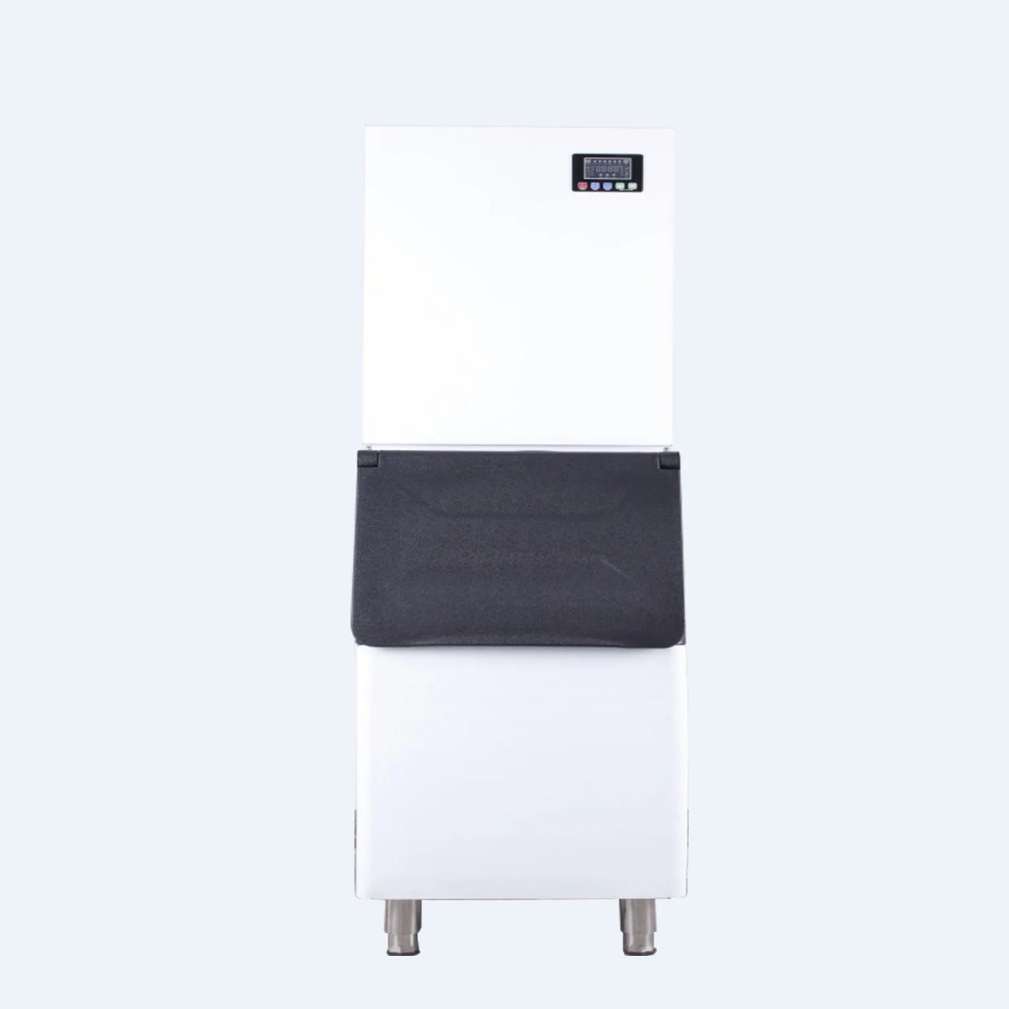 Ice Cube Makers, Commercial Ice Maker Machine,Under Counter Ice Maker with Large Storage Bin,Fully-Automatic Freestanding Commercial Clear Cube Ice Make for Bussiness, Home,360KG