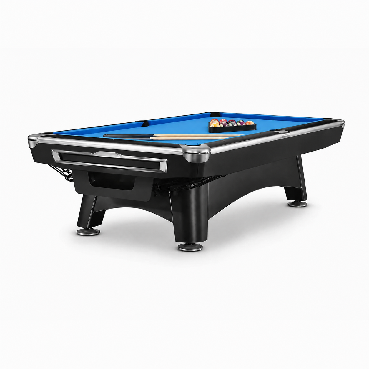 9-6-2 Imperial Billiard Table with Solid Maple Wood Frame & Moorj 900 Felt