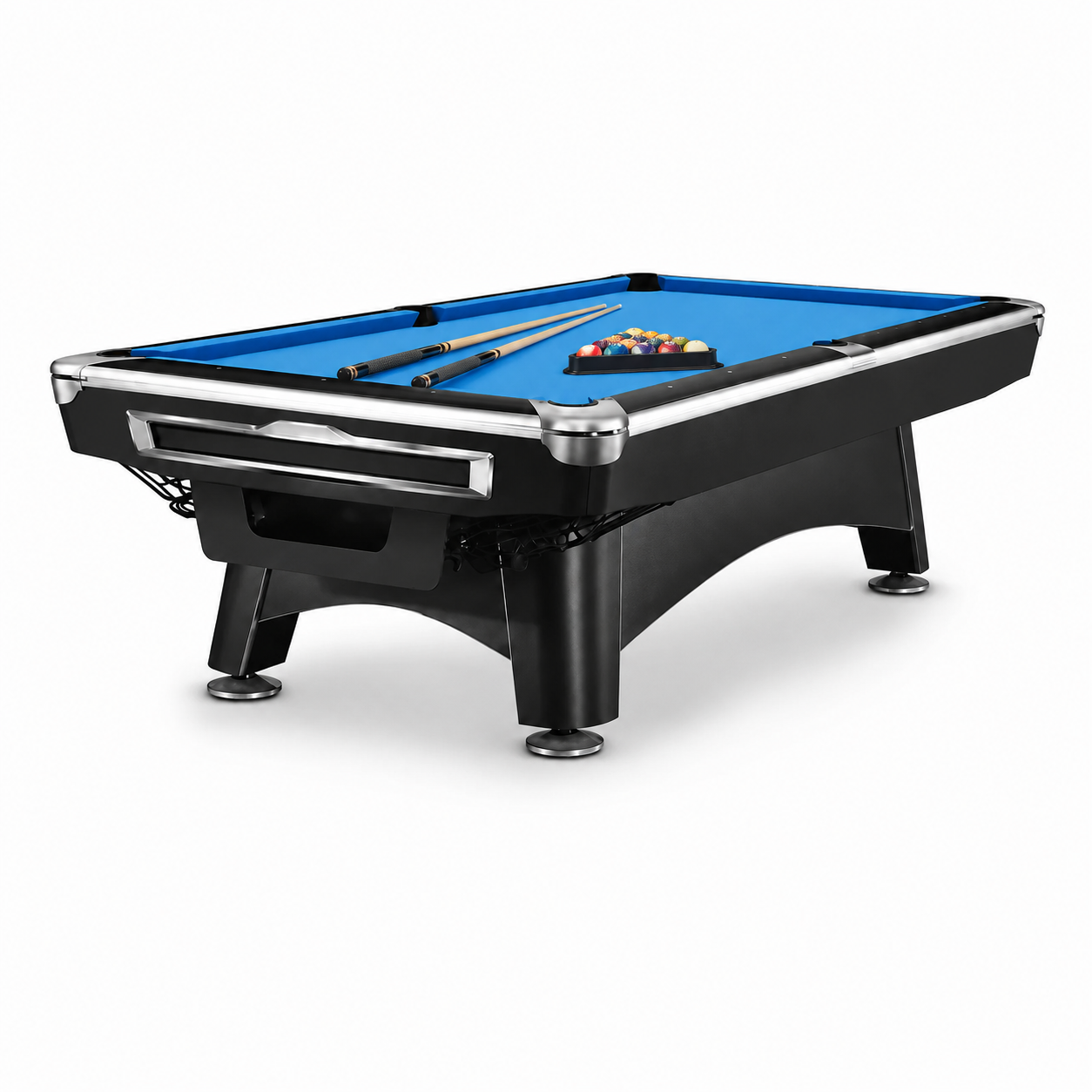 9-6-2 Imperial Billiard Table with Solid Maple Wood Frame & Moorj 900 Felt