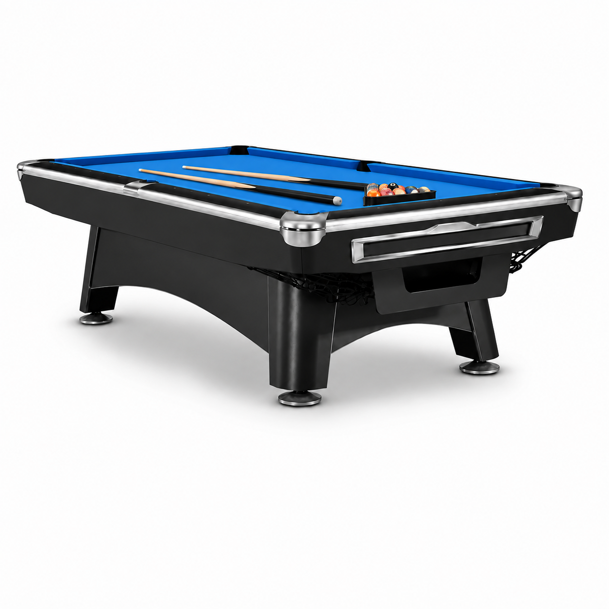 9-6-2 Imperial Billiard Table with Solid Maple Wood Frame & Moorj 900 Felt
