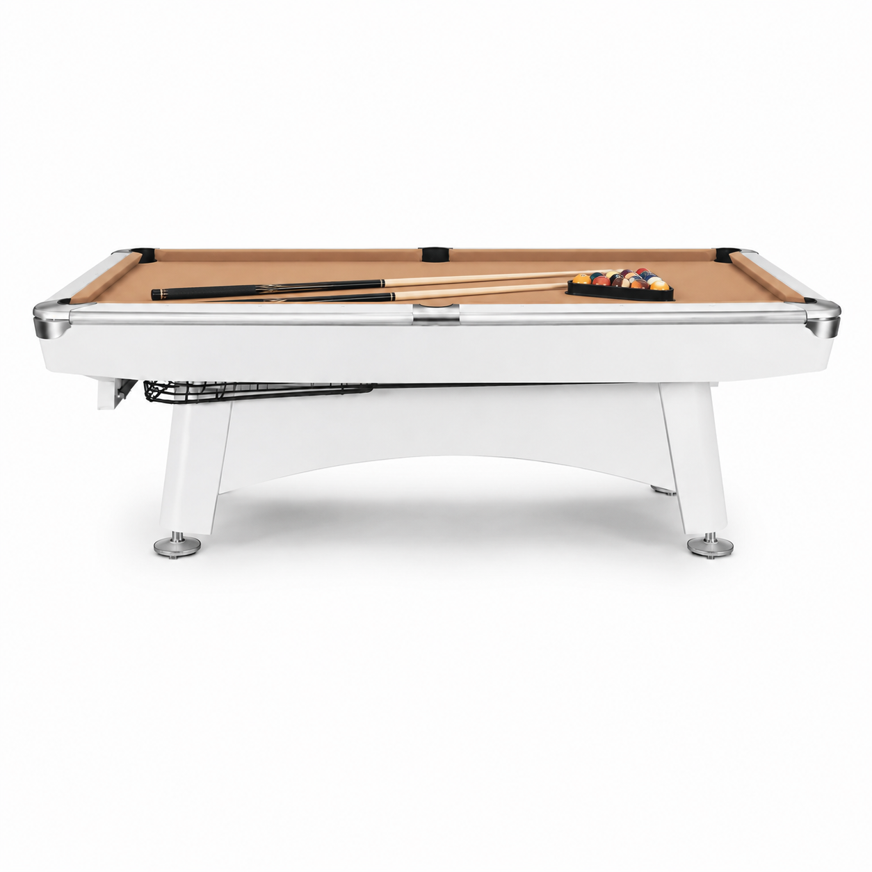 9-6-2 Imperial Billiard Table with Solid Maple Wood Frame & Moorj 900 Felt