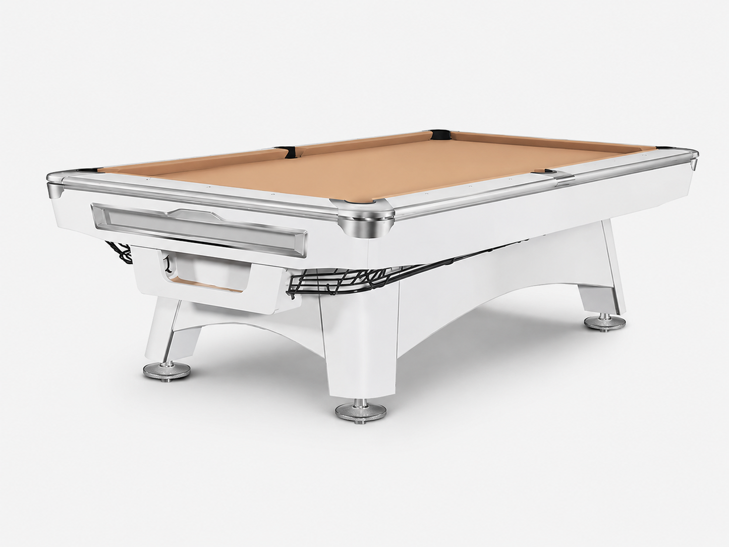 9-6-2 Imperial Billiard Table with Solid Maple Wood Frame & Moorj 900 Felt