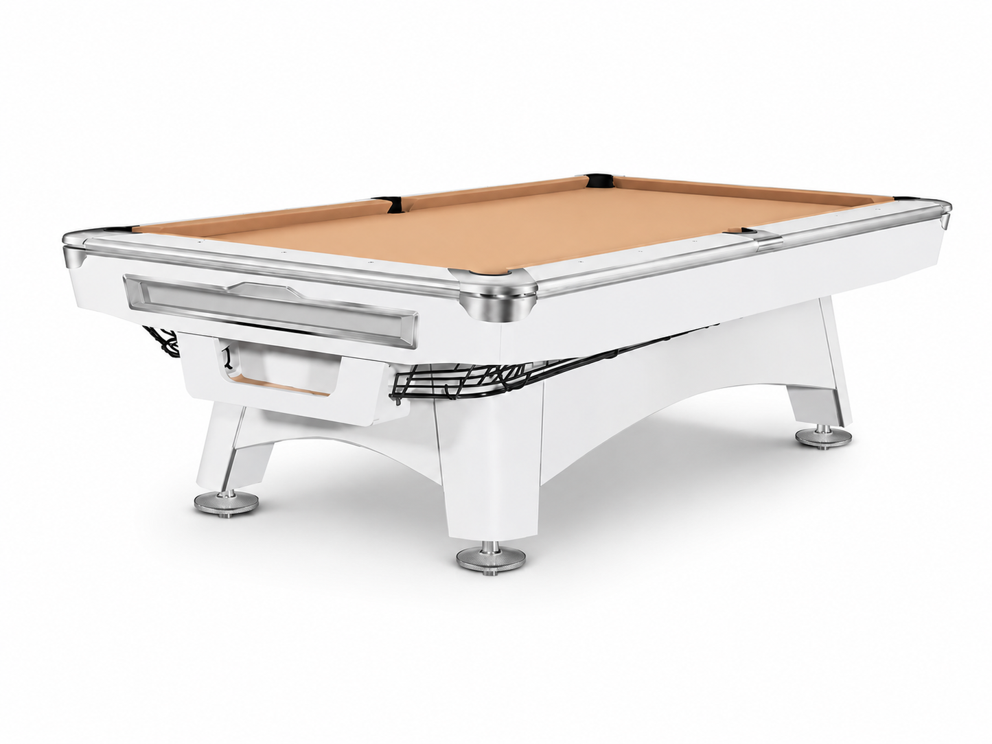 9-6-2 Imperial Billiard Table with Solid Maple Wood Frame & Moorj 900 Felt