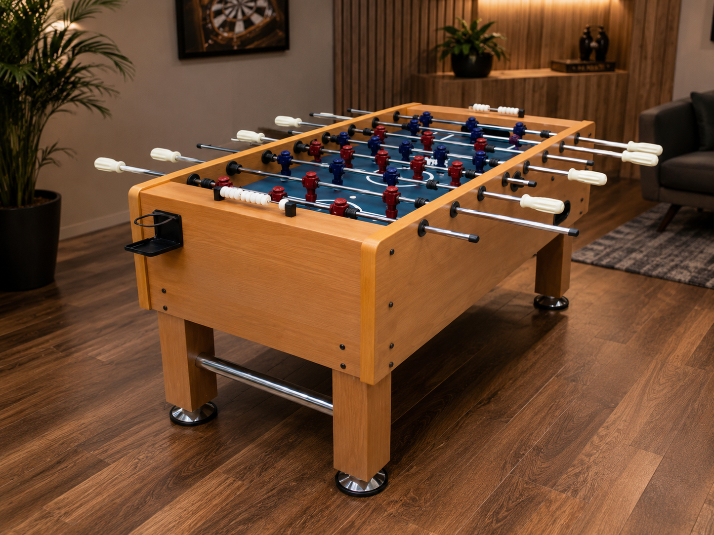 ST-21 Soccer Table with MDF Playfield & Chromium Steel Rods