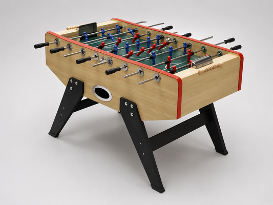 Italian Design HFT153D23S1 Foosball Game Table | Premium MDF Football Table for Home & Club