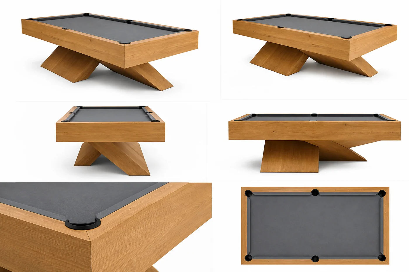 Professional Gaming Billiard Table – Luxury Sports Edition High-End Pool Table for Clubs, Villas & Entertainment Areas