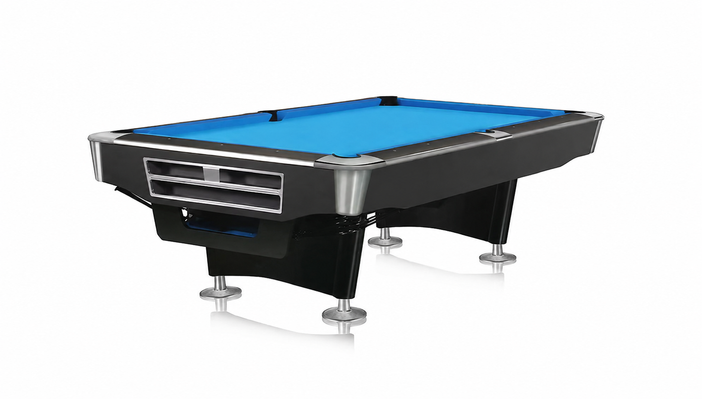 Professional Modern Billiard Pool Table with Premium Blue Felt Style Billiard Pool Table – Modern Edition