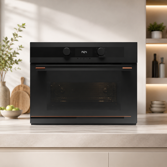 Teka Infinity G1 MLC 84-G1 BM Built-In Microwave with Grill – 45L, 1000W, Matte Black & Copper, Italdesign Giugiaro