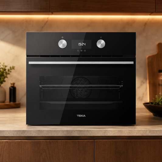 Teka HLC 8440 C 45cm Compact Built-In Oven with Microwave – 40L, 11 Functions, SurroundTemp & HydroClean