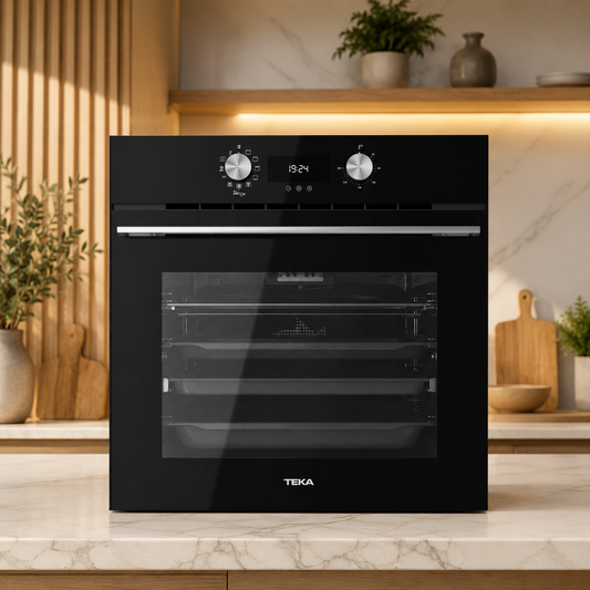 Teka AirFry HLB 8416 BK 70L Built-In Oven – 9 Cooking Functions, SurroundTemp, HydroClean Pro & FryMaster Box