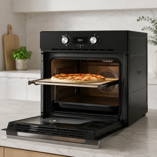 Teka MaestroPizza HLB 8510 P 70L Built-In Pizza Oven – 340°C, Pizza Stone, Pyrolysis & HydroClean Pro