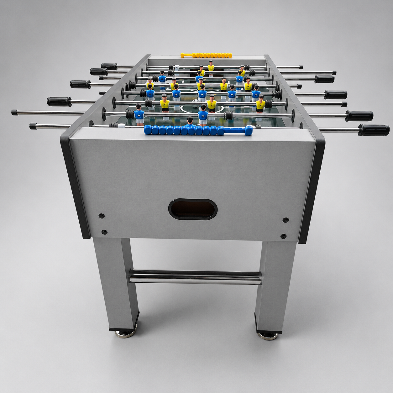 Wooden Soccer Table 5FT GF016-WOOD MDF Foosball Table with Telescopic Rods