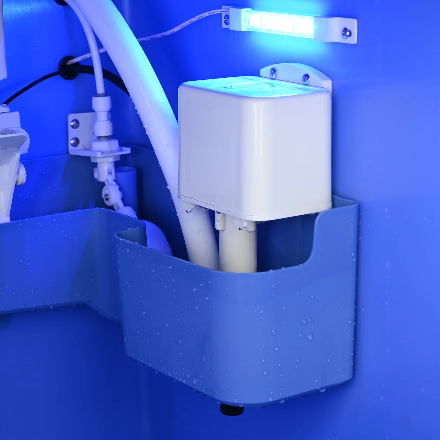 Commercial Ice Maker Machine, 240KGS/24H Stainless Steel under Counter Ice Machine with 45KGS Ice Storage Capacity, for/Restaurant/Bar/Coffee Shop